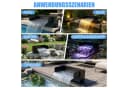 XERSEK Wasserfall Teichwasserfall mit UVC-Lampe & RGB-Beleuchtung Bild 4