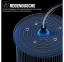 XERSEK Duschsystem mit Regendusche und verstellbarer Stange Bild 5