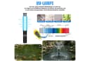 XERSEK Gartenbrunnen 45W mit UVC-Klärer & LED Bild 1