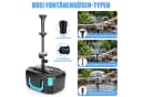 XERSEK Gartenbrunnen 45W mit UVC-Klärer & LED Bild 4