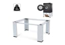 XIIW Waschmaschinenuntergestell 32cm Stahl Podest bis 150kg Bild 2