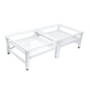 XIIW Waschmaschinenunterschrank Doppel Podest Stahl 32cm Bild 5