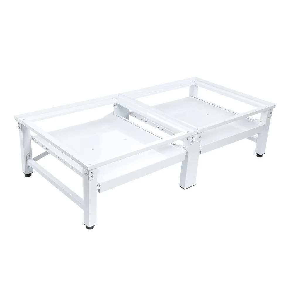 XIIW Waschmaschinenunterschrank Doppel Podest Stahl 32cm - Bild 5
