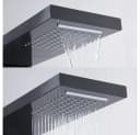 XIIW Duschpaneel mit Armatur, 9 Strahlarten, Nano-Oberfläche, Edelstahl Bild 5