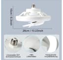 VIVIHEYDAY Deckenventilator mit LED & Fernbedienung, 360° Oszillation Bild 1