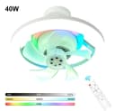 VIVIHEYDAY Deckenventilator mit LED & Fernbedienung, 360° Oszillation Bild 4
