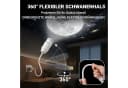 VIVIHEYDAY LED Nachtlicht 2-in-1 Galaxy Projector Weiß Bild 3