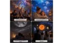 QUBEBU LED Sternenprojektor Nachtlicht mit 6 Folien USB Dimmbar Bild 4