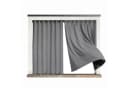 Lapamax Outdoorvorhang Grau 100% Verdunkelnd Wasserdicht Bild 1