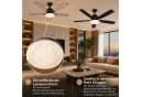 Sunicol Deckenventilator 132 cm mit LED-Beleuchtung & App-Steuerung Bild 3