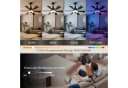 Rosnek Deckenventilator mit Licht 52 cm, Bluetooth, RGB Bild 3