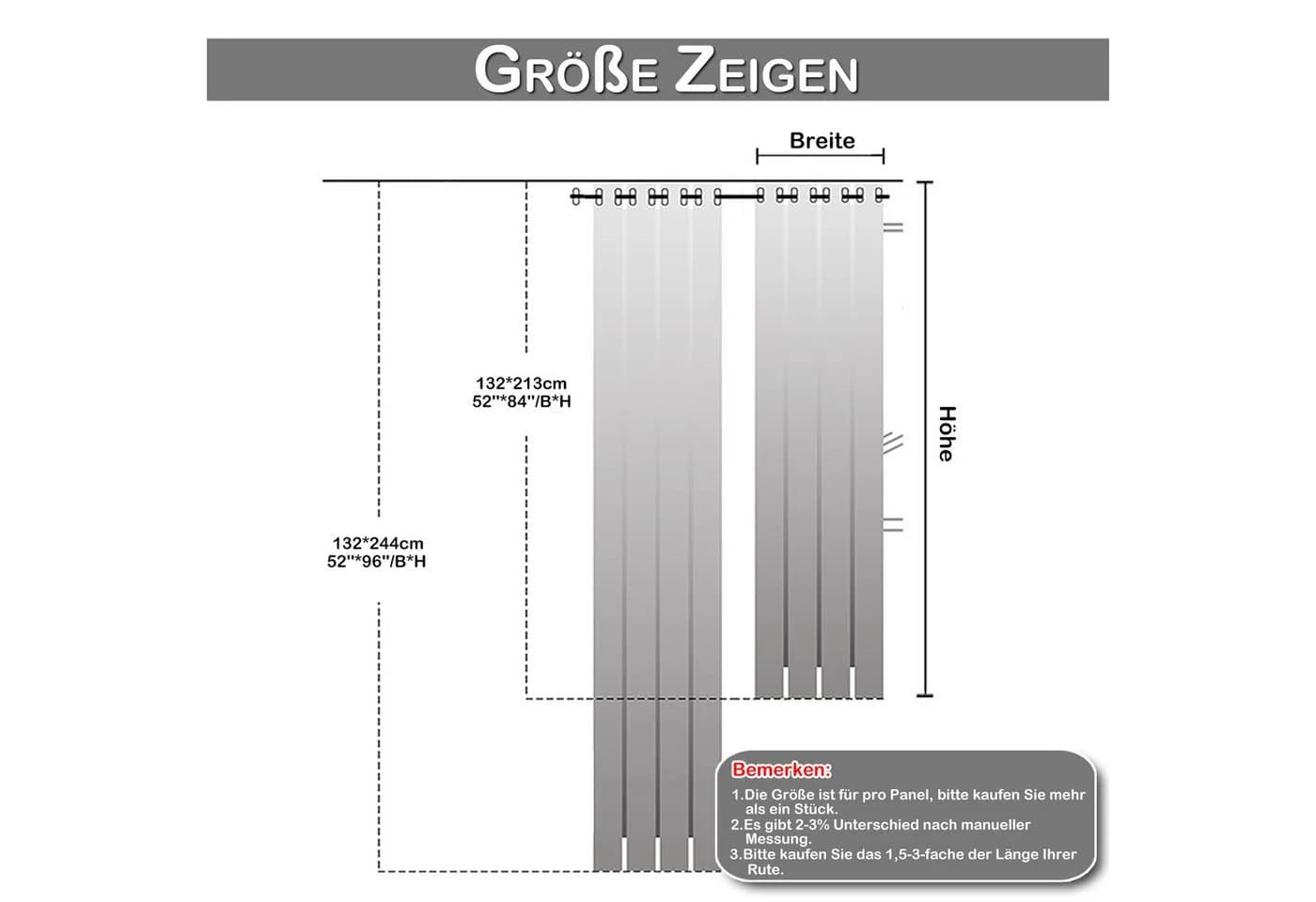 LMaxhome Outdoorvorhang Transparent mit Ösen, wasserabweisend