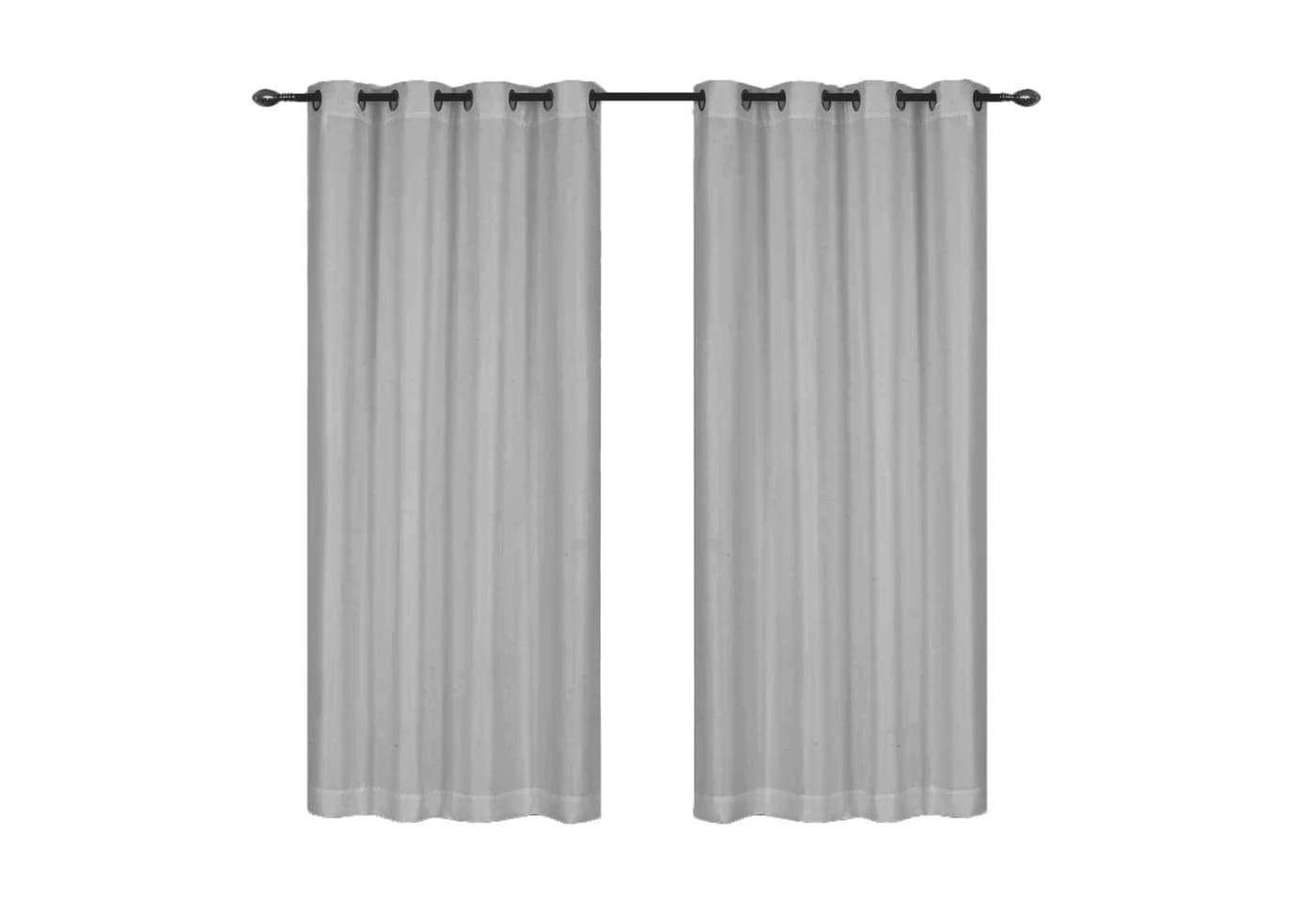 LMaxhome Outdoorvorhang Transparent mit Ösen, wasserabweisend - Bild 3