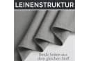LMaxhome Raumteiler-Vorhang mit Schiene Grau 100% Verdunkelung Bild 4