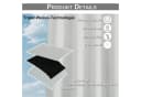 LMaxhome Outdoorvorhang Blickdicht Wetterfest mit Ösen Grau/Weiß Bild 5