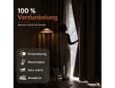 LMaxhome Verdunkelungsvorhang Beige 3-lagig 600g/m² 100% blickdicht Bild 3