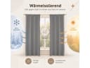 LMaxhome Verdunkelungsvorhang Grau 370 g/m² Thermovorhang mit Multifunktionsband Bild 1