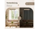LMaxhome Verdunkelungsvorhang Grau 370 g/m² Thermovorhang mit Multifunktionsband Bild 3