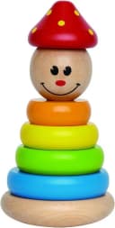Hape Stapelspielzeug E0400 Clown - Bunt Motorikspiel aus Holz Bild 2
