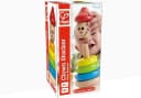 Hape Stapelspielzeug E0400 Clown - Bunt Motorikspiel aus Holz Bild 3