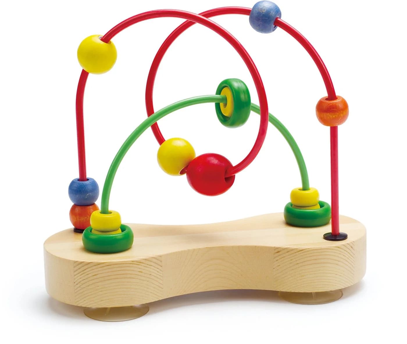 Hape Motorikschleife Double Bubble Bunt Holz Metall - Bild 2