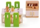 Hape Puppenhausmöbel Esszimmer 23-tlg. Beige/Grün Bild 2