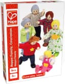 Hape Puppenfamilie Set Bunt Baumwolle Holz Bild 2