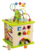 Hape Motorikwürfel Kleine Tierchen Bunt Holz Bild 2