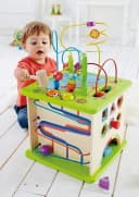 Hape Motorikwürfel Kleine Tierchen Bunt Holz Bild 4