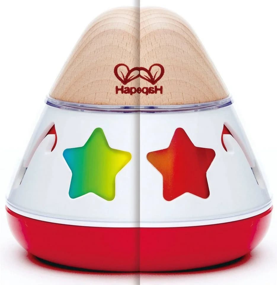 HAPE Musikkreisel Bunt Holzspielzeug für Babys - Bild 3