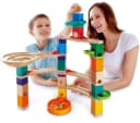 Hape Kugelbahn-Bausatz Cliffhanger 94-tlg. Holz Bild 1