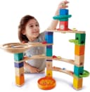 Hape Kugelbahn-Bausatz Cliffhanger 94-tlg. Holz Bild 3