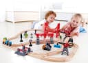 HAPE Eisenbahn-Set Verkehrsreiche Stadt Bunt Holz Bild 3