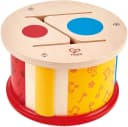 HAPE Doppelseitige Kinder Trommel Bunt mit Schlägel Bild 1