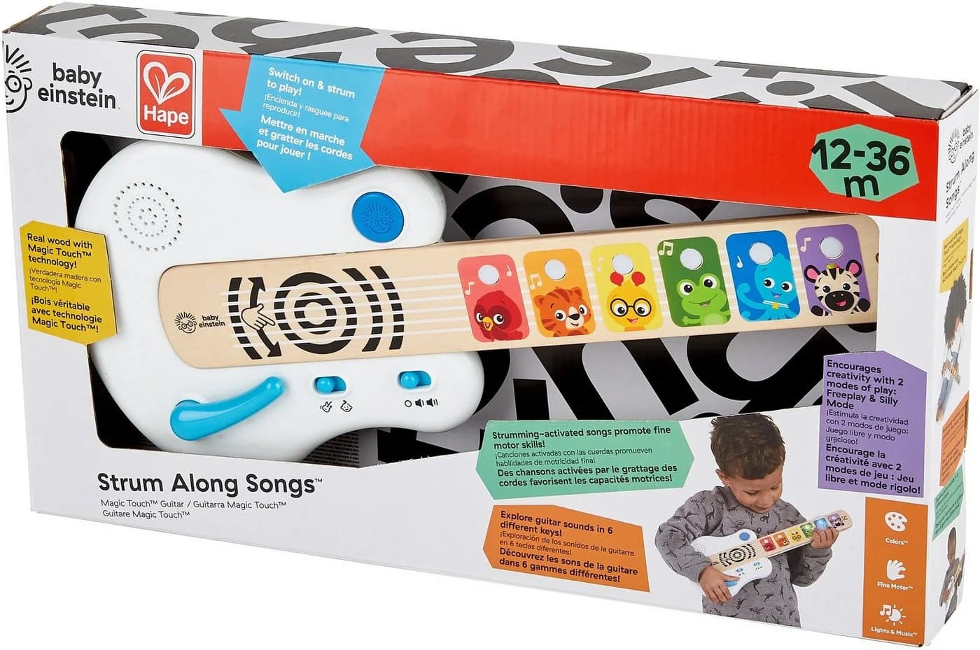 Baby Einstein Touch Gitarre Magische Melodien, mit Licht & Sound