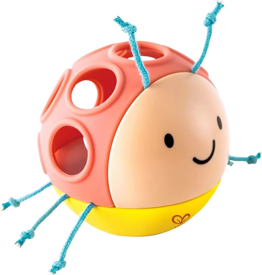 Hape Greifling Marienkäfer Marlon Holz Naturkautschuk - Bild 3