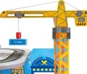 Hape Spielzeug-Eisenbahn Mega City Eisenbahn Set Bunt 5 Stockwerke Bild 4