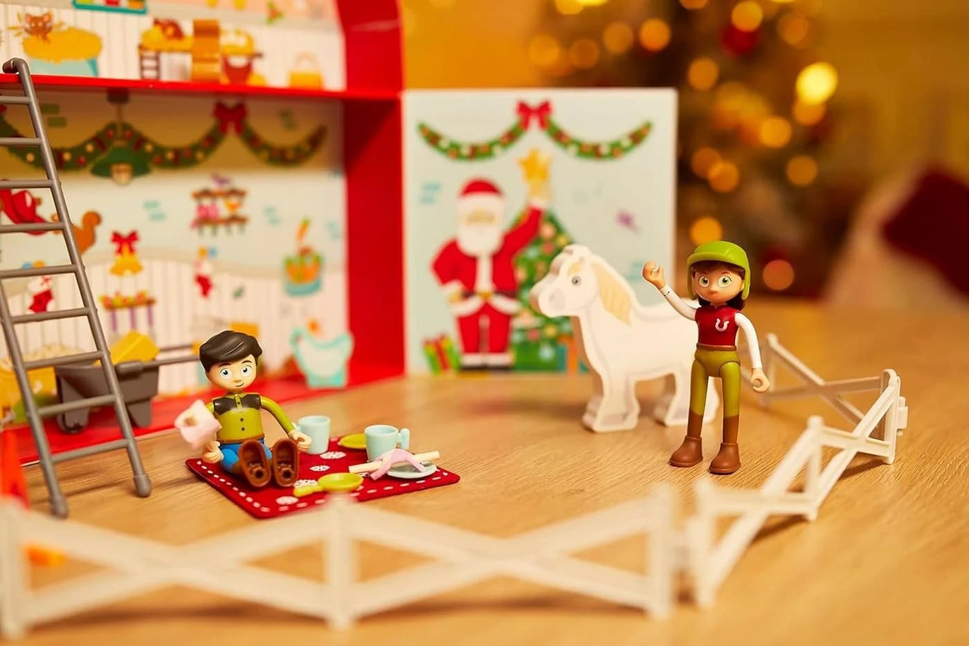 Hape Adventskalender Ponyhof Rot - Bild 3