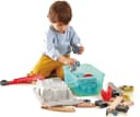 HAPE Spielzeug-Eisenbahn Stadtbahn Bunt mit Schienen und Zubehör Bild 3