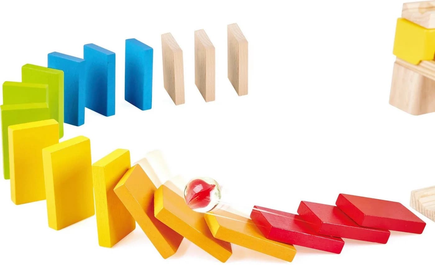 HAPE Rasante Murmelbahn mit Domino Bunt - Bild 4