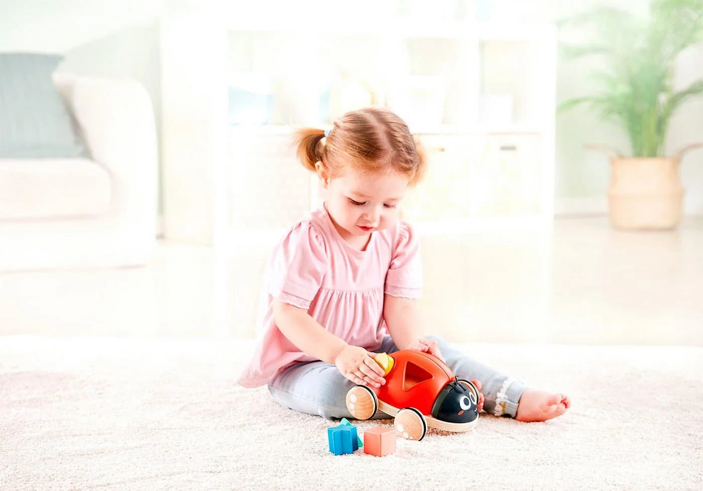 Hape Steckspielzeug Formensortierer Marienkäfer - Bild 4