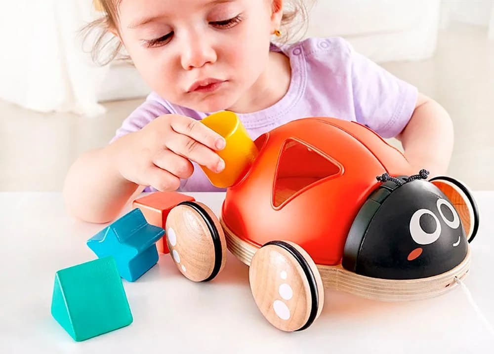 Hape Steckspielzeug Formensortierer Marienkäfer - Bild 5