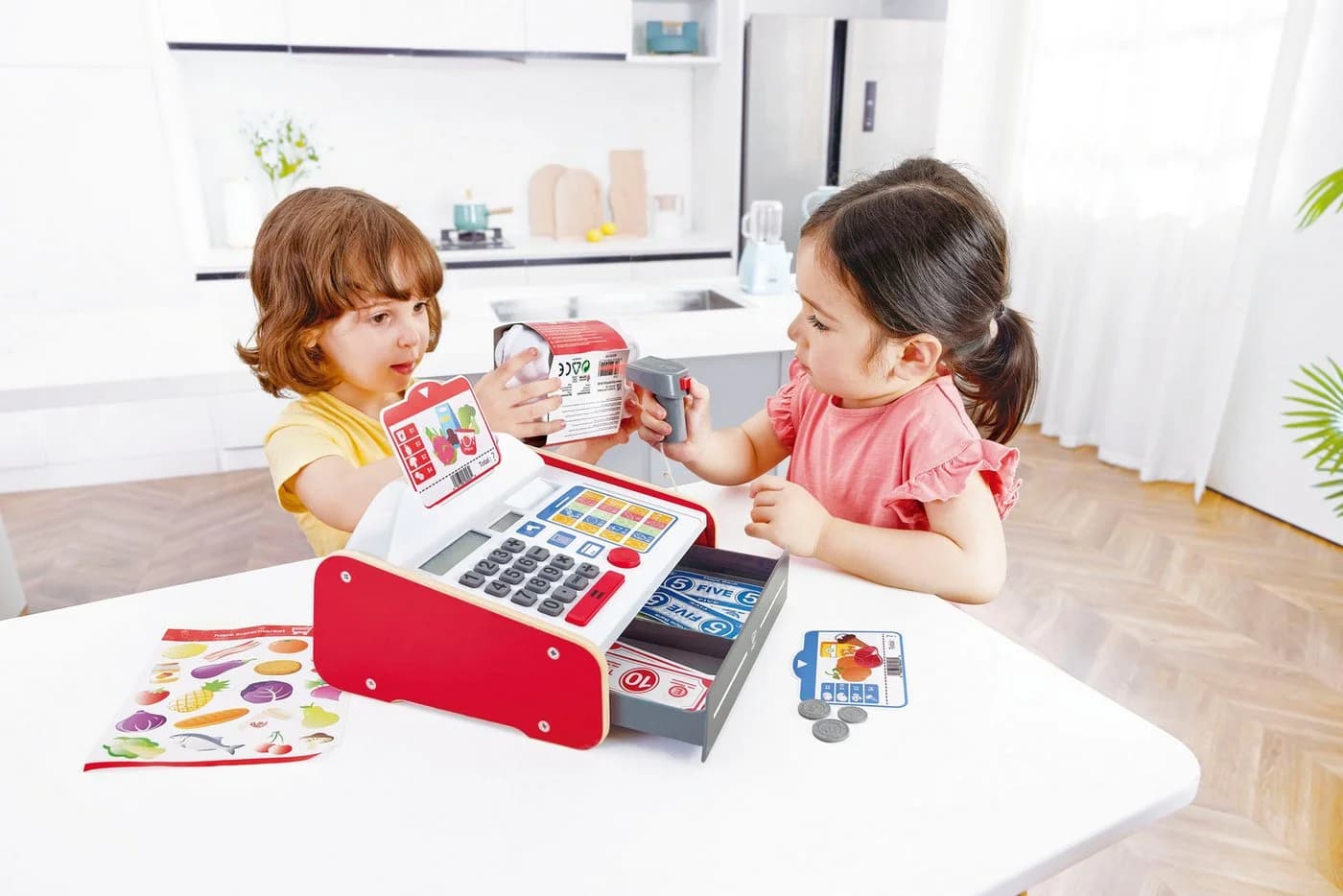 Hape Spielkasse Bunt mit Soundeffekt und Taschenrechner - Bild 3