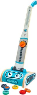 Hape Kinder-Staubsauger Bunt Roboter-Gesicht Spielzeug Bild 2