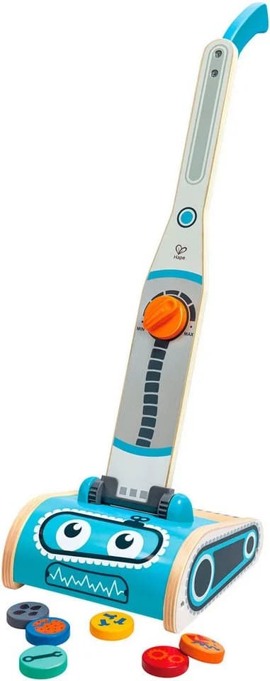 Hape Kinder-Staubsauger Bunt Roboter-Gesicht Spielzeug - Bild 2