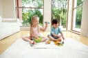 HAPE Rhythmus-Kit Natur Bunt - 5-tlg. Holz Musikinstrumente Set Bild 3
