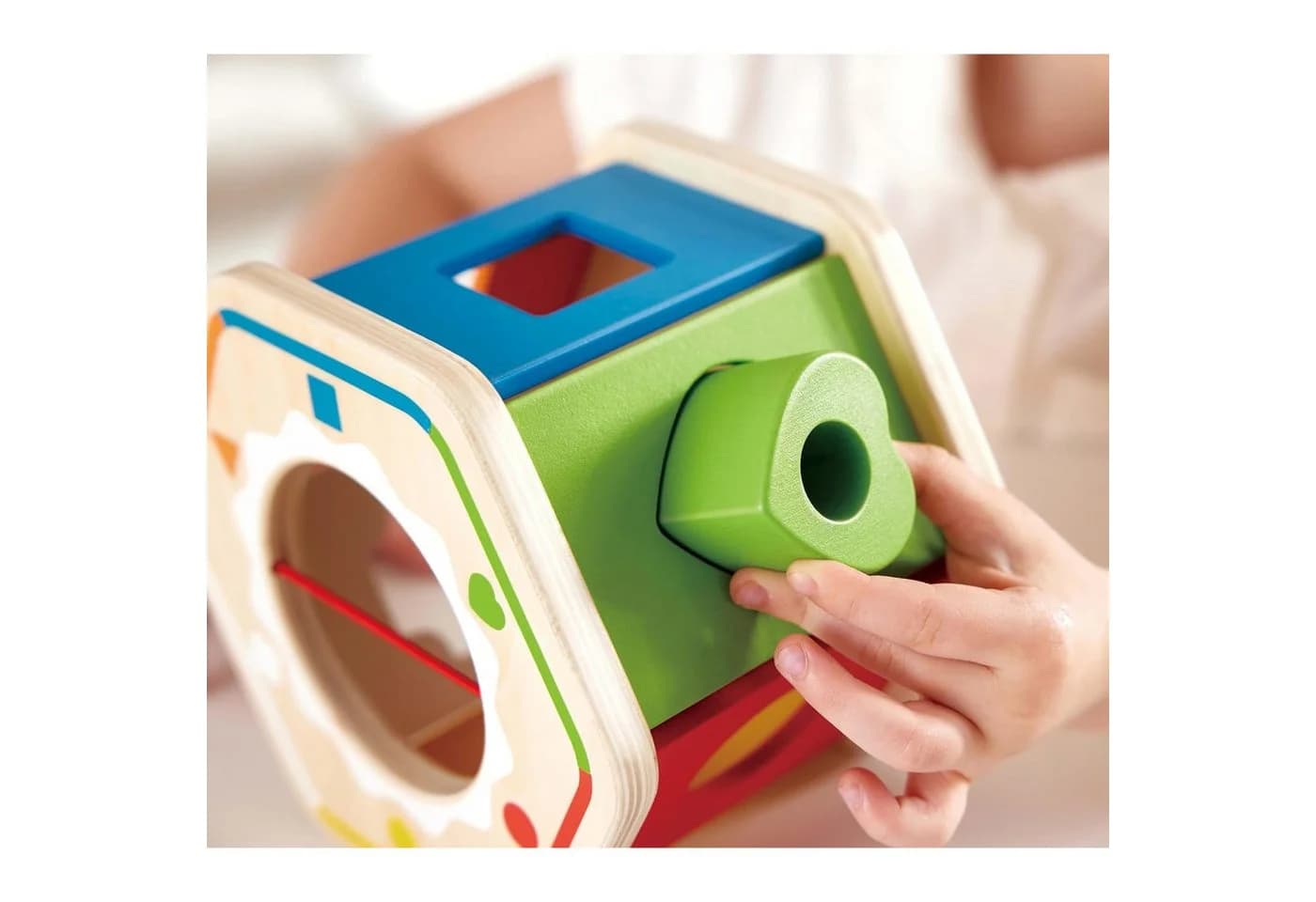 Hape Lernspielzeug E0516 Wunderbarer Formensortierer Bunt - Bild 4