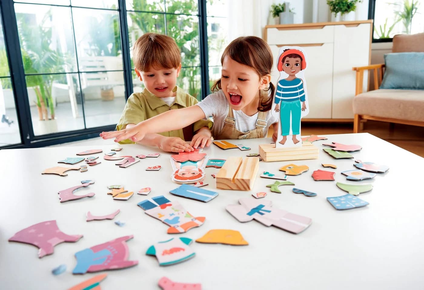 Hape Magnetisches Anzieh-Puzzle 62 Puzzleteile - Bild 3