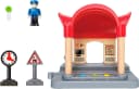 Hape Spielzeugeisenbahn-Gebäude Bahnhof mit Durchsagefunktion Bild 5