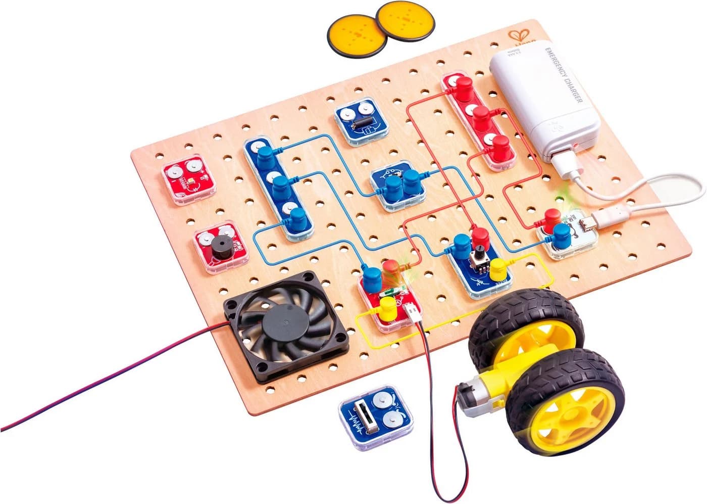 HAPE Experimentierkasten Forscher Schaltkreise-Set Basic weiß - Bild 2